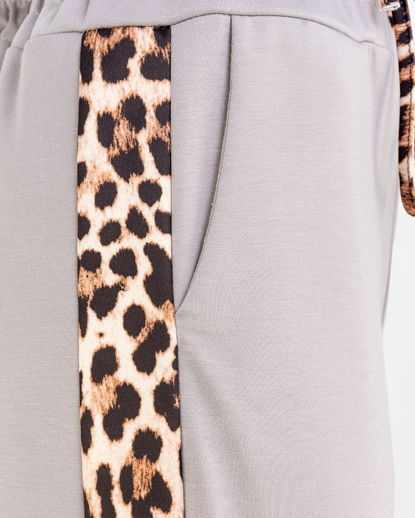 Soft Jersey Hose mit Leo Streifen