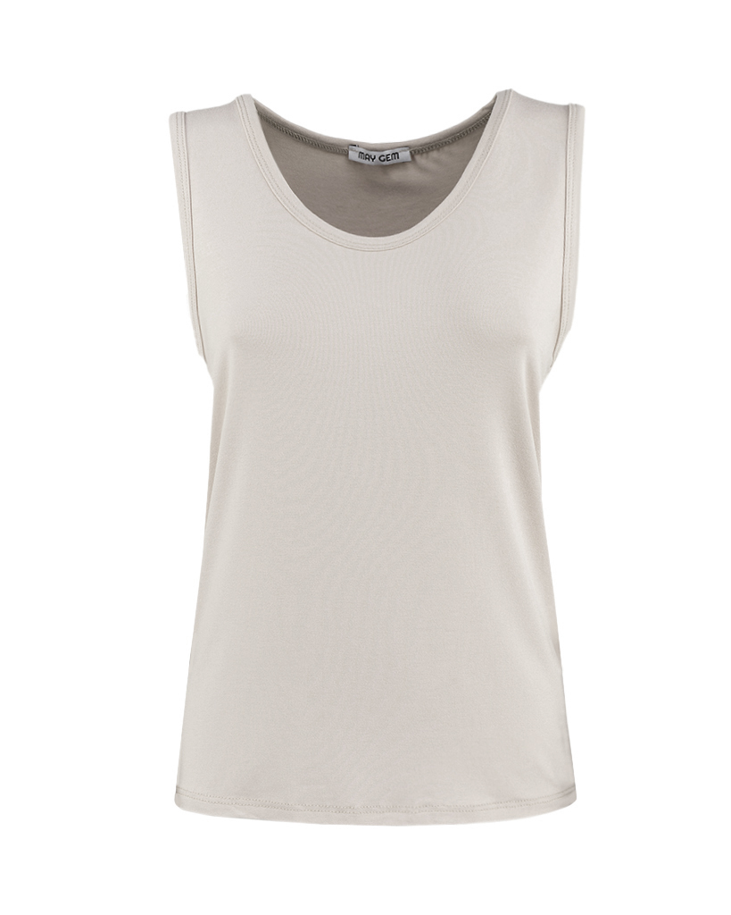 Basic Top mit Rundhals-Ausschnitt Basic Top mit Rundhals-Ausschnitt