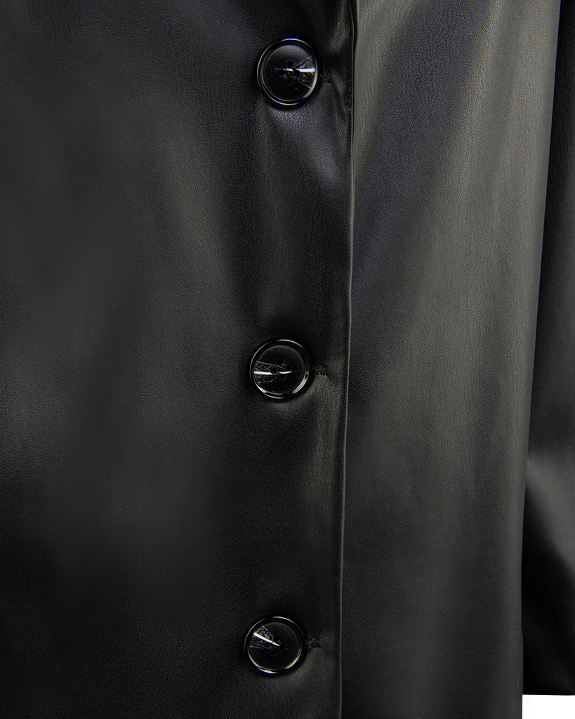 Blazer lang Leder Vegan Blazer lang Leder Vegan