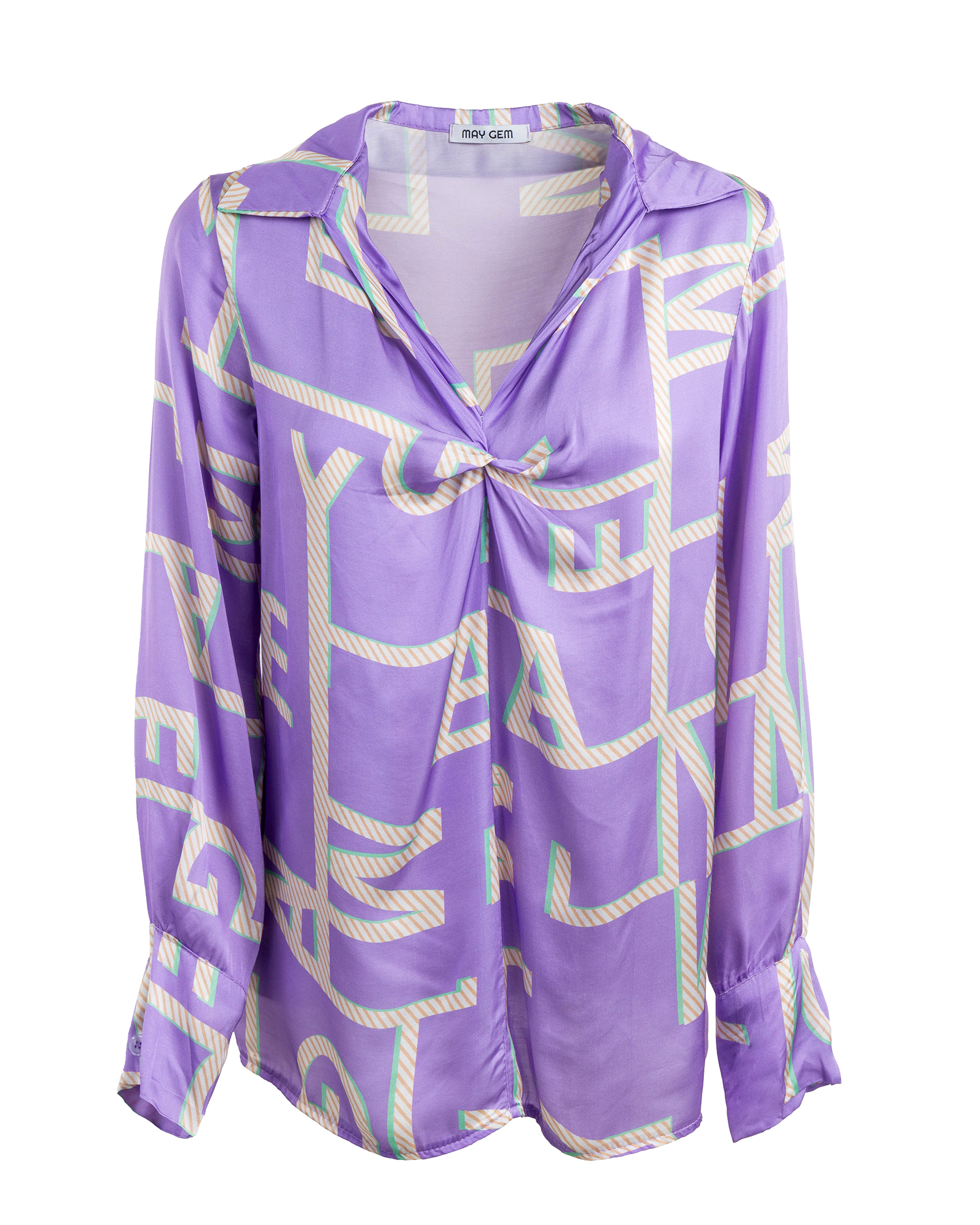 seidige May Gem Print Bluse seidige May Gem Print Bluse