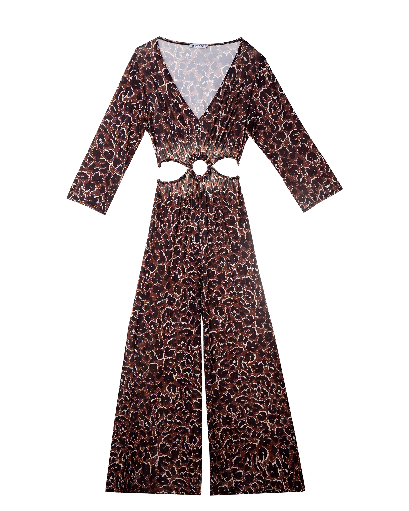 Jumpsuit mit Cutout in der Taille