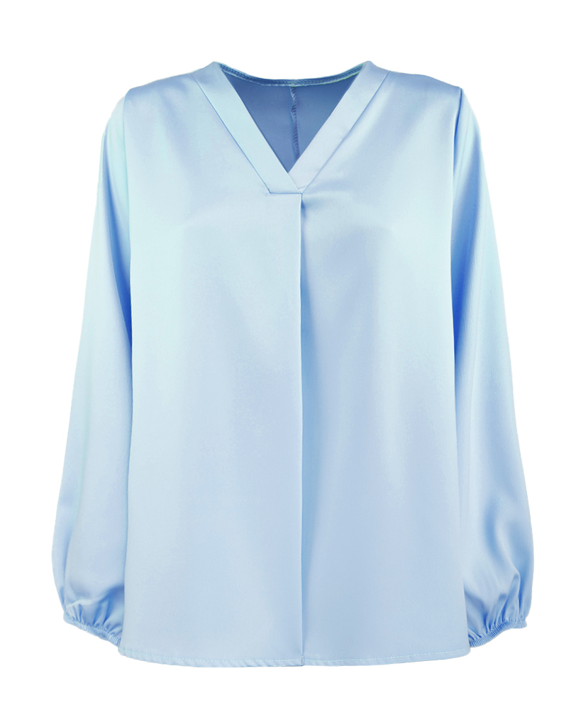 Bluse mit V-Ausschnitt Bluse mit V-Ausschnitt