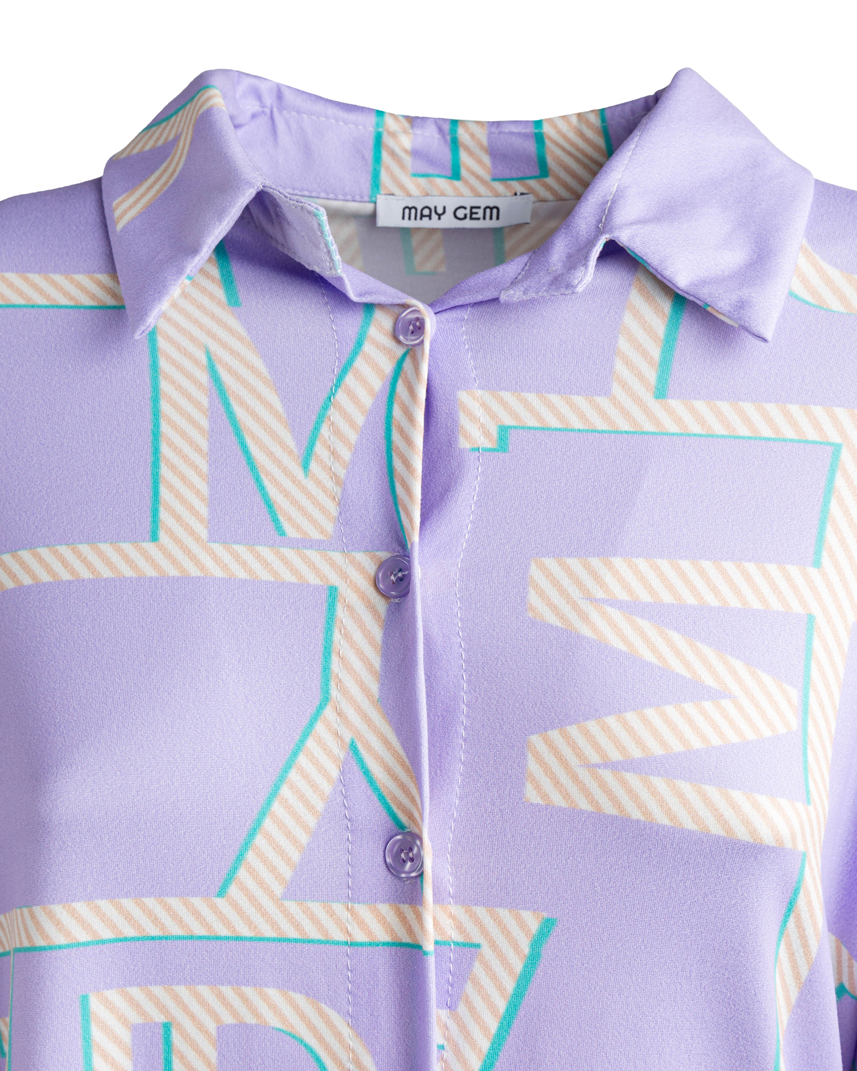 May Gem Print Bluse May Gem Print Bluse