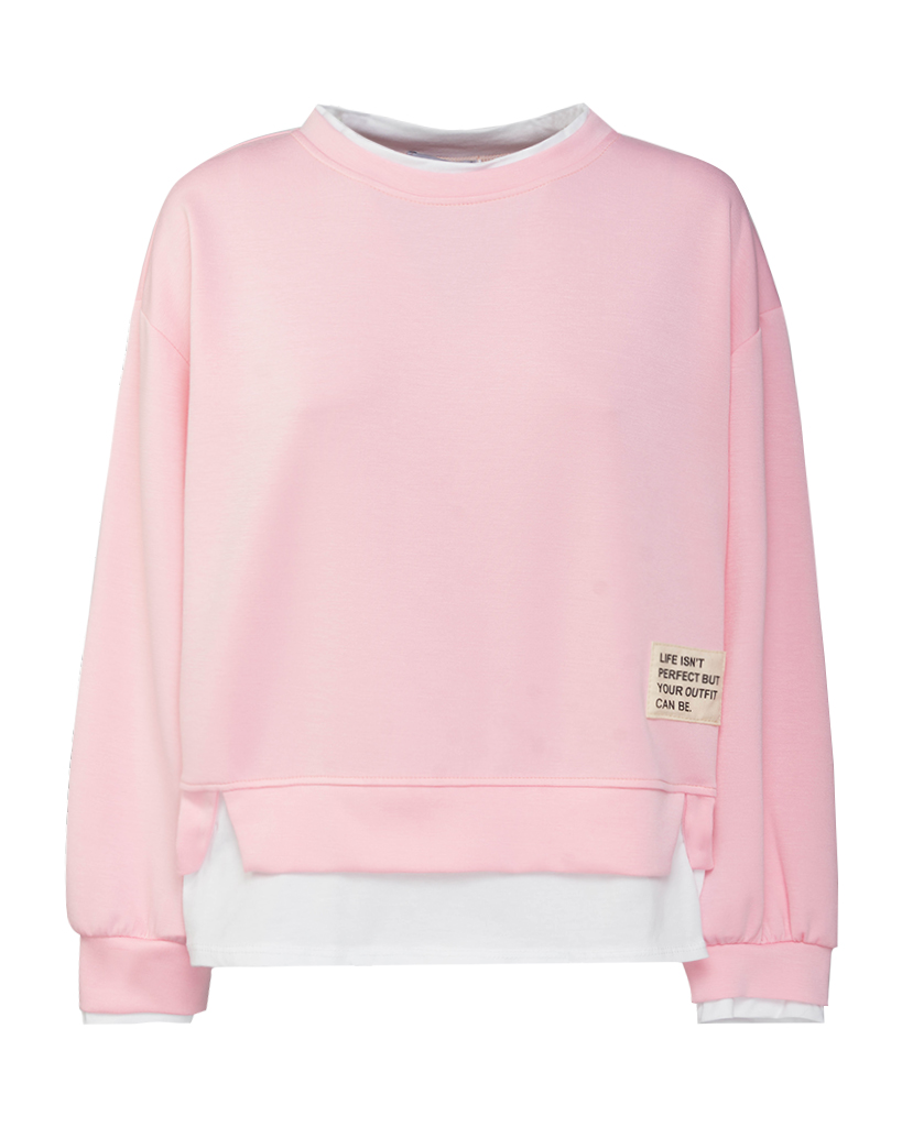 Soft Jersey Pullover doppelter Bund Soft Jersey Pullover doppelter Bund