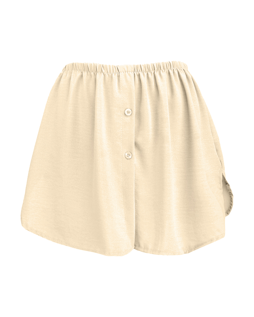 Blusenrock - Fake Hemd Saum Blusenrock - Fake Hemd Saum