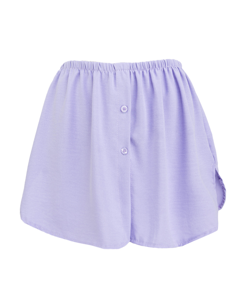 Blusenrock - Fake Hemd Saum Blusenrock - Fake Hemd Saum