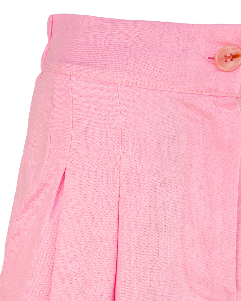 Leinen-Hose mit weitem Bein Leinen-Hose mit weitem Bein