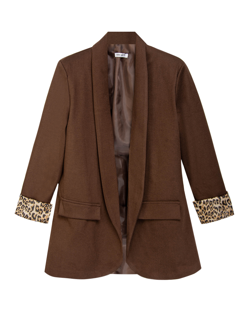 Blazer mit Leo Highlight
