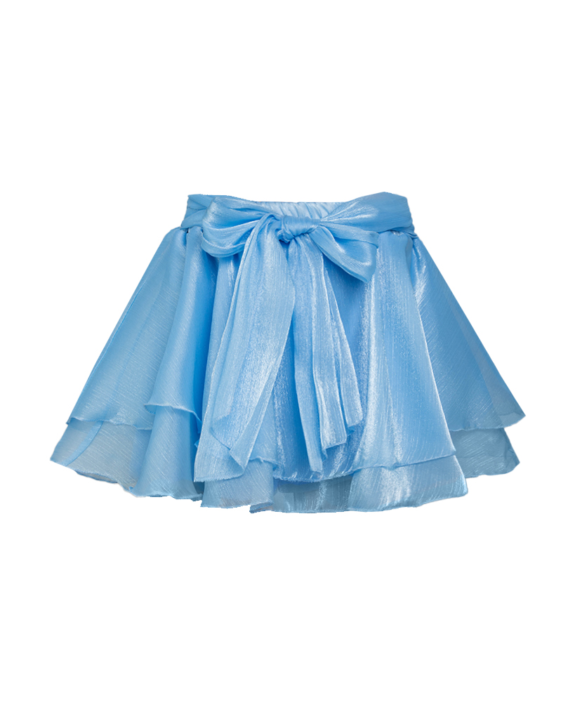 Skort Organza mit Schleife