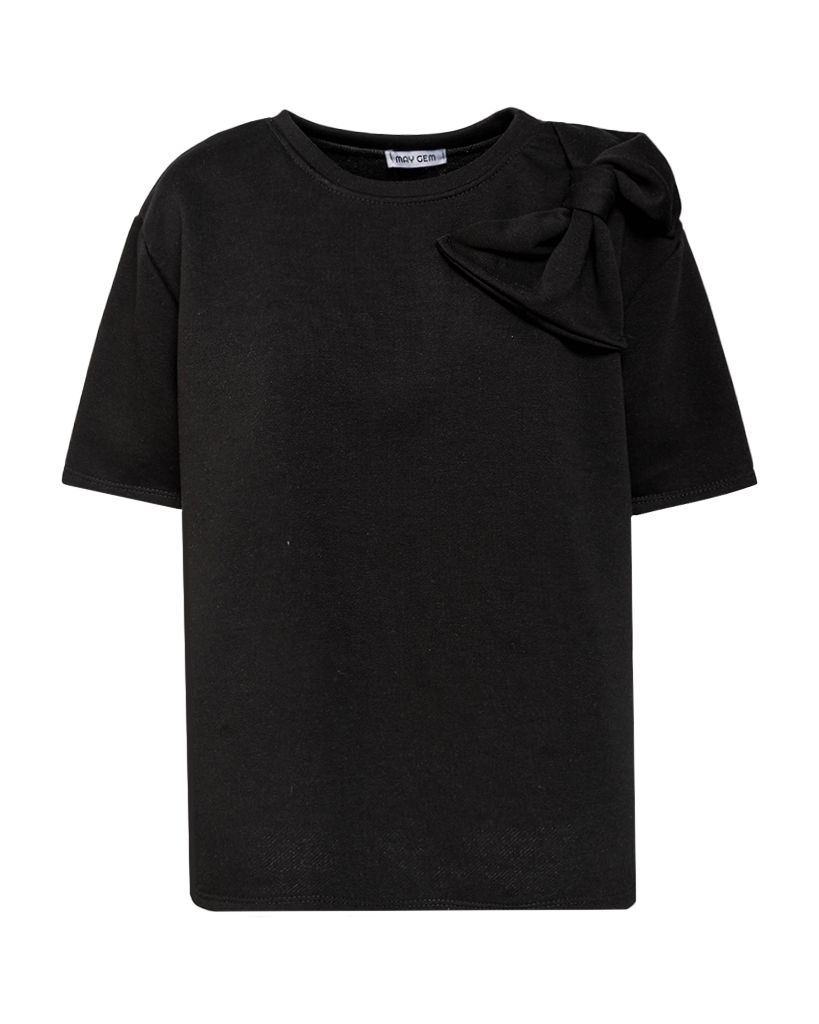 T-Shirt mit Schleifen T-Shirt mit Schleifen