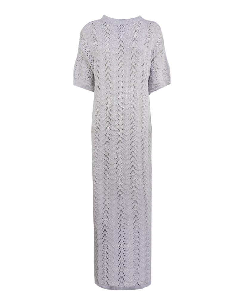 maxi Kleid Strick-Shirt maxi Kleid Strick-Shirt
